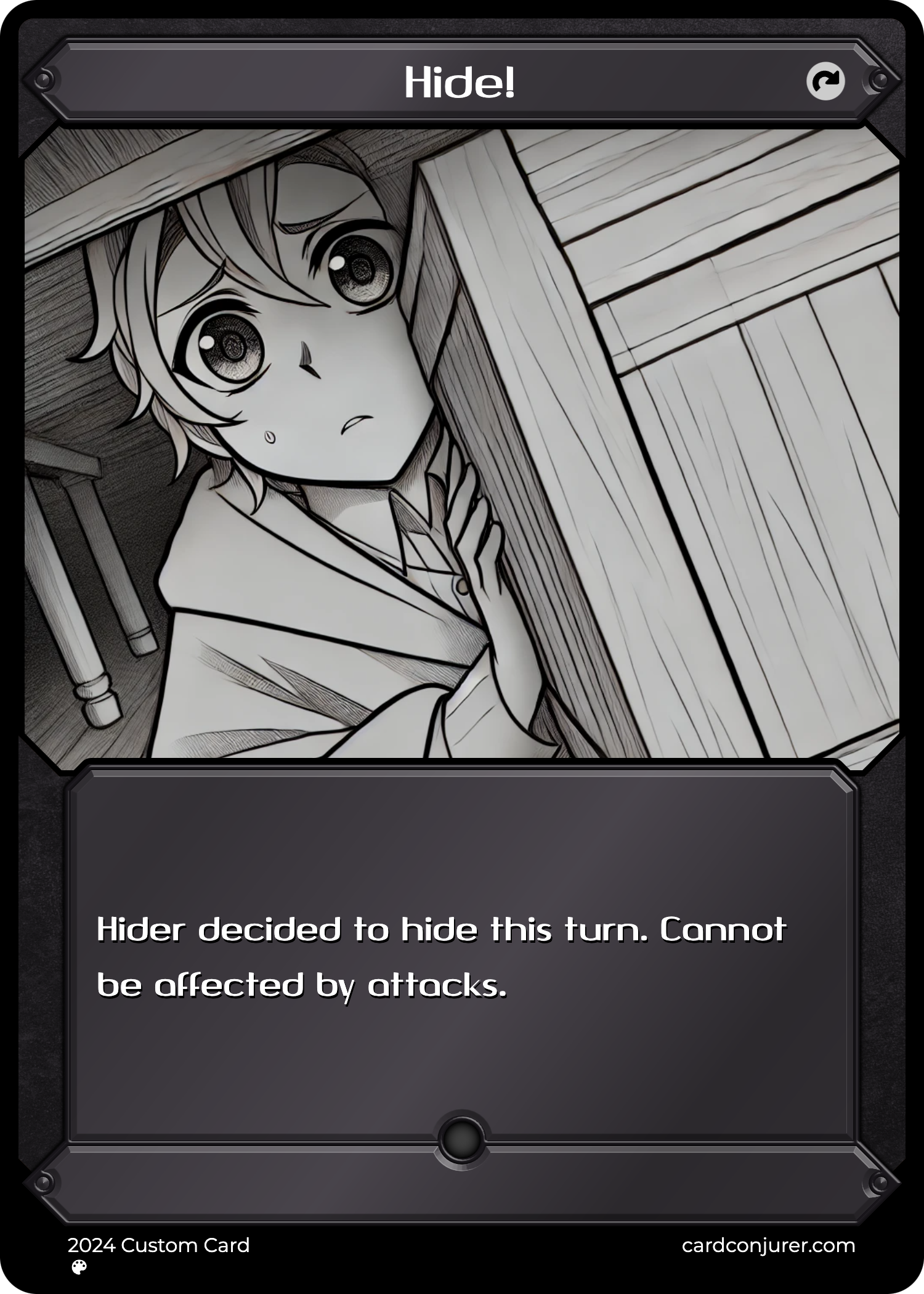 Hide!